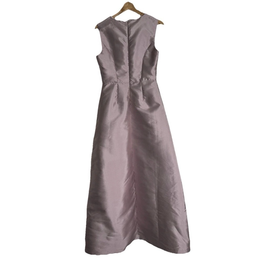 NEW, Kay Unger Aurelia Floral Sleeveless V-Neck Taffeta Gown Size 4 w/ Pockets - Picture 11 of 13